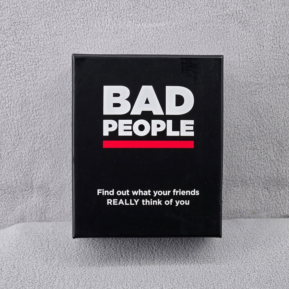 Bad People NEW Dyce Adult Party Card Game 17+ Mature Humor Social‎ Voting Game